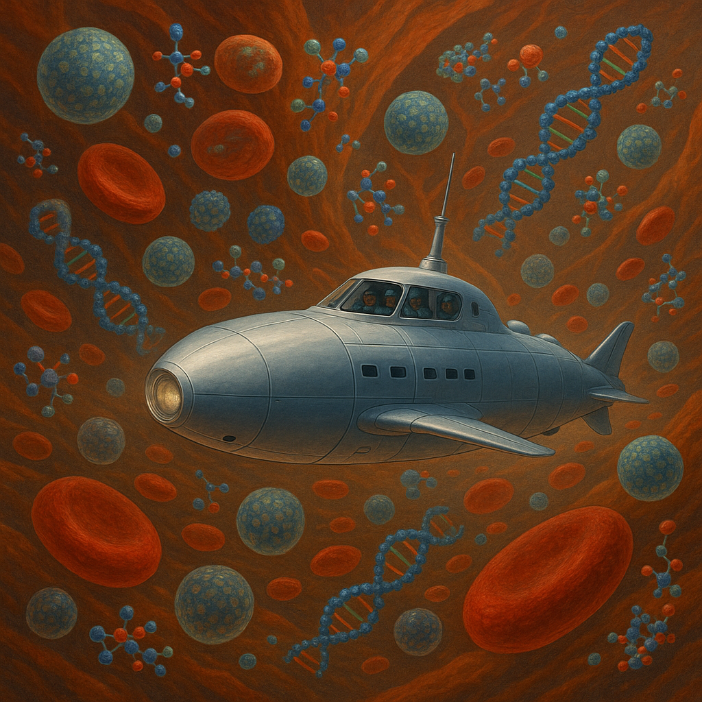 Abstract DNA illustration